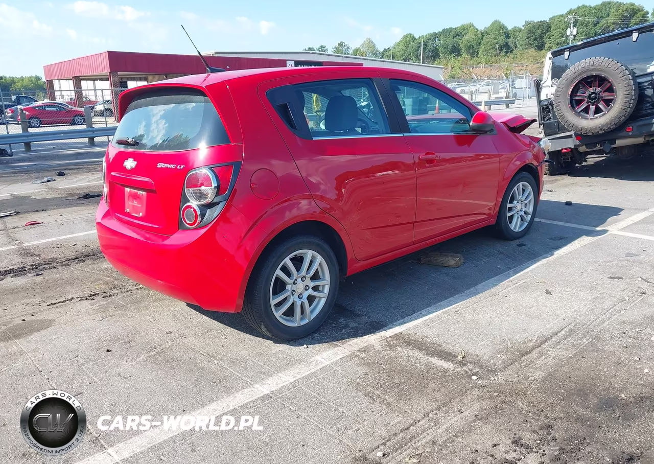 2013 Chevrolet Sonic Lt Auto VIN:1G1JC6SH9D4101725 - 4