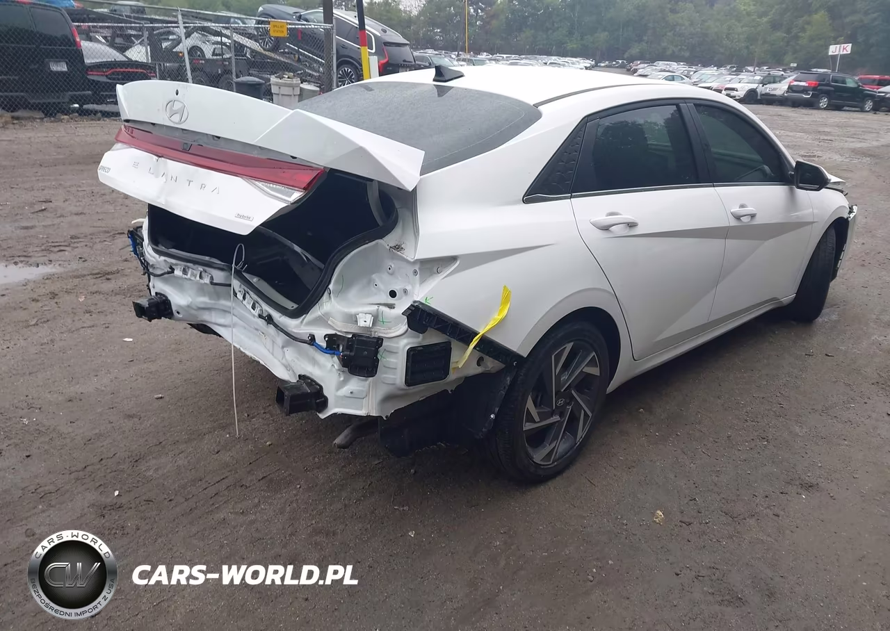 2025 Hyundai Elantra Hybrid Limited VIN:KMHLN4DJ1SU165569 - 4