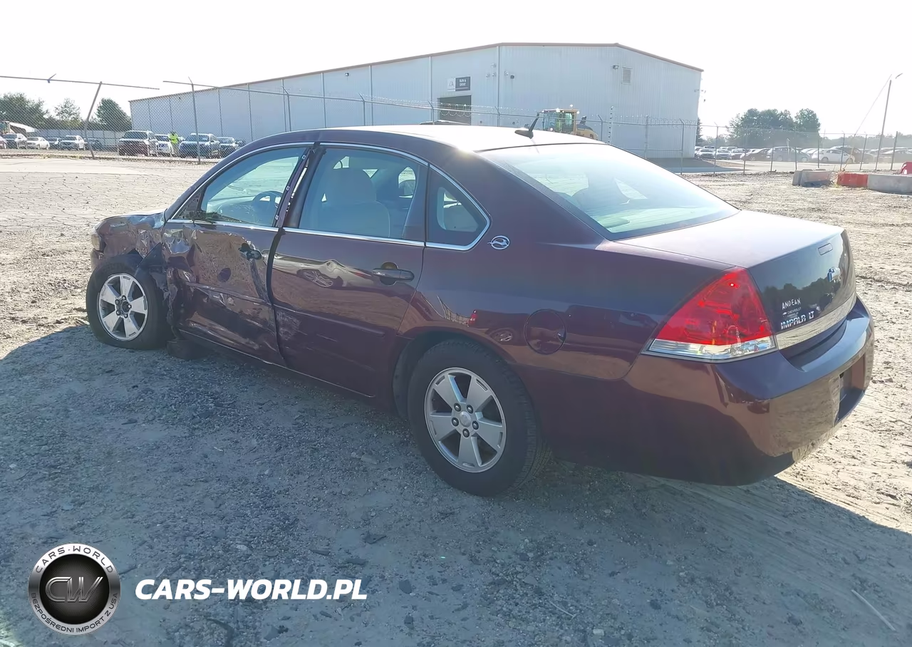 2007 Chevrolet Impala 3.5L Lt VIN:2G1WT58N079180376 - 3