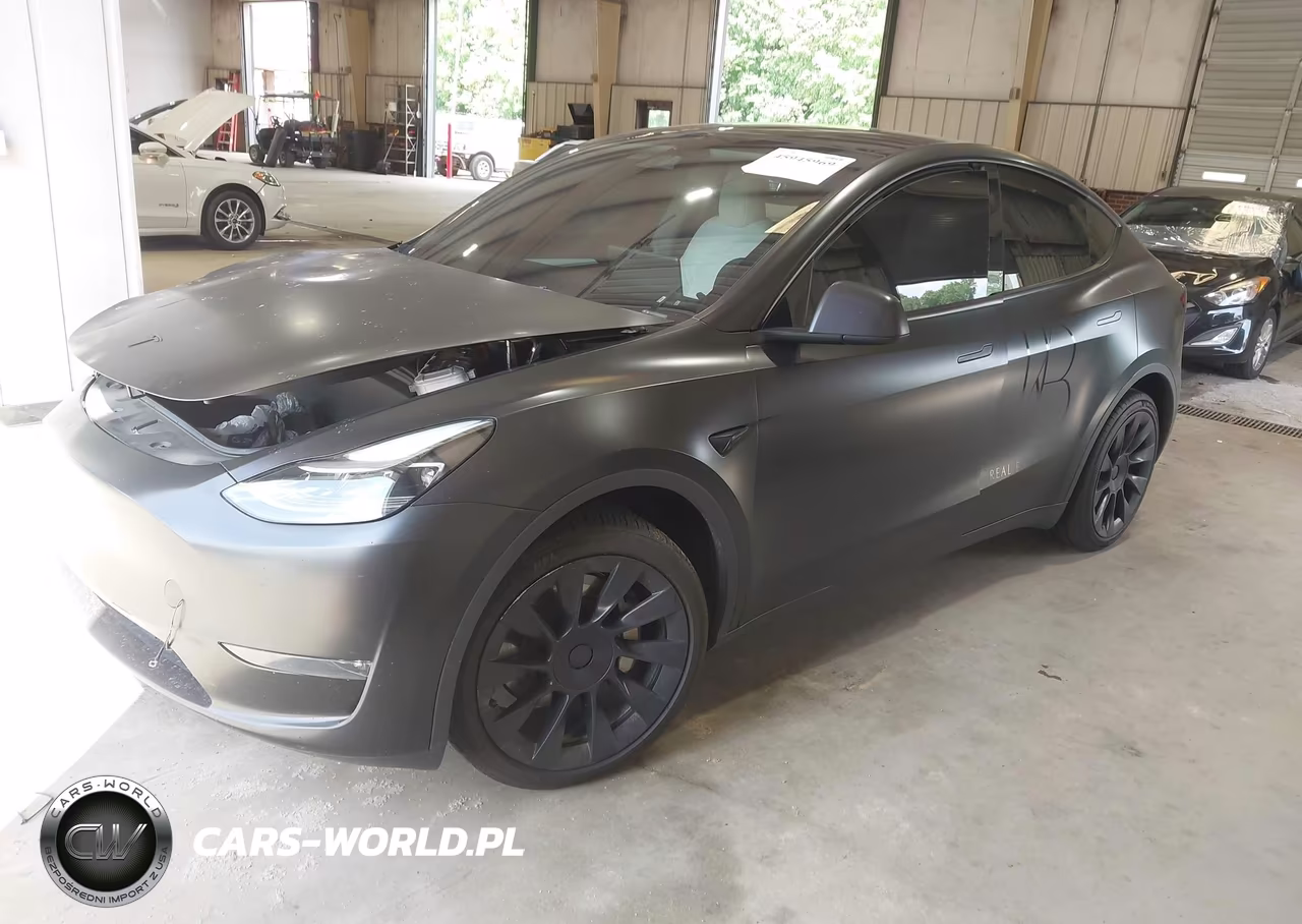 2023 Tesla Model Y Awd-Long Range Dual Motor All-Wheel Drive VIN:7SAYGDEE1PA163391 - 2