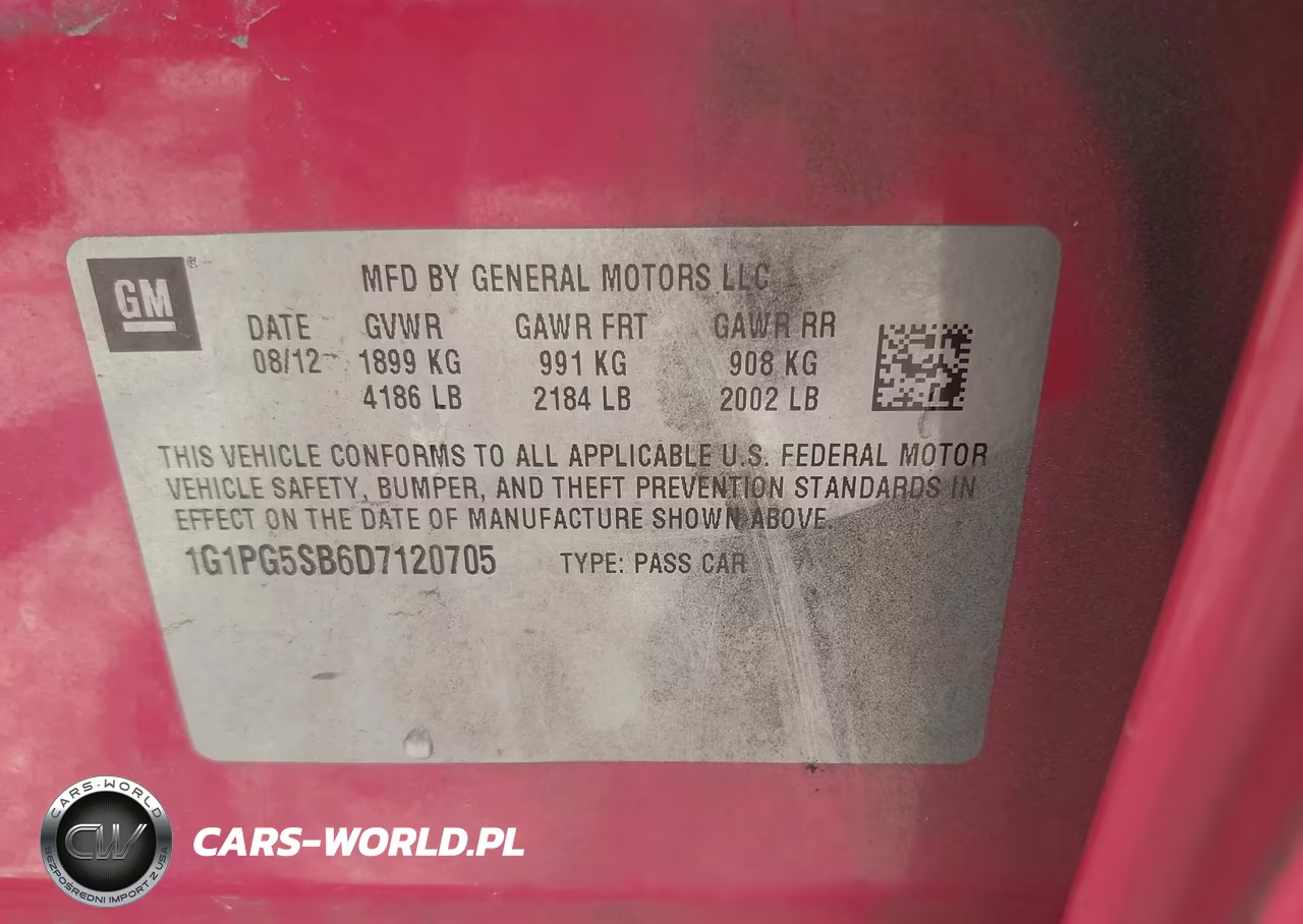 2013 Chevrolet Cruze Ltz VIN:1G1PG5SB6D7120705 - 9