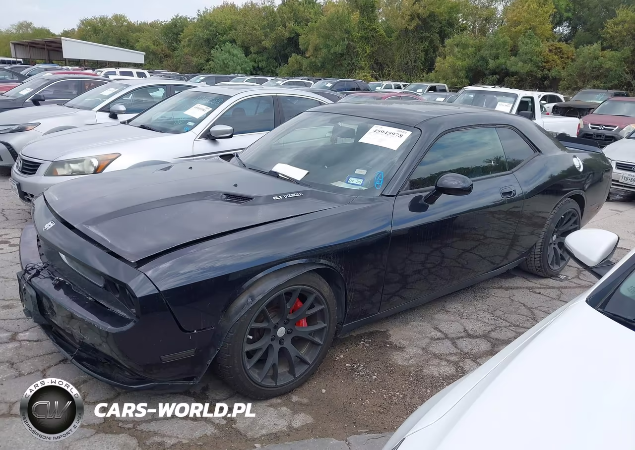 2009 Dodge Challenger Srt8 VIN:2B3LJ74W59H539130 - 2