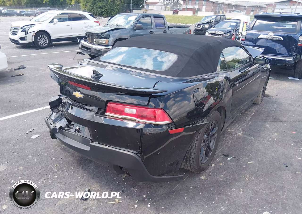 2015 Chevrolet Camaro 1Lt VIN:2G1FD3D34F9274443 - 4