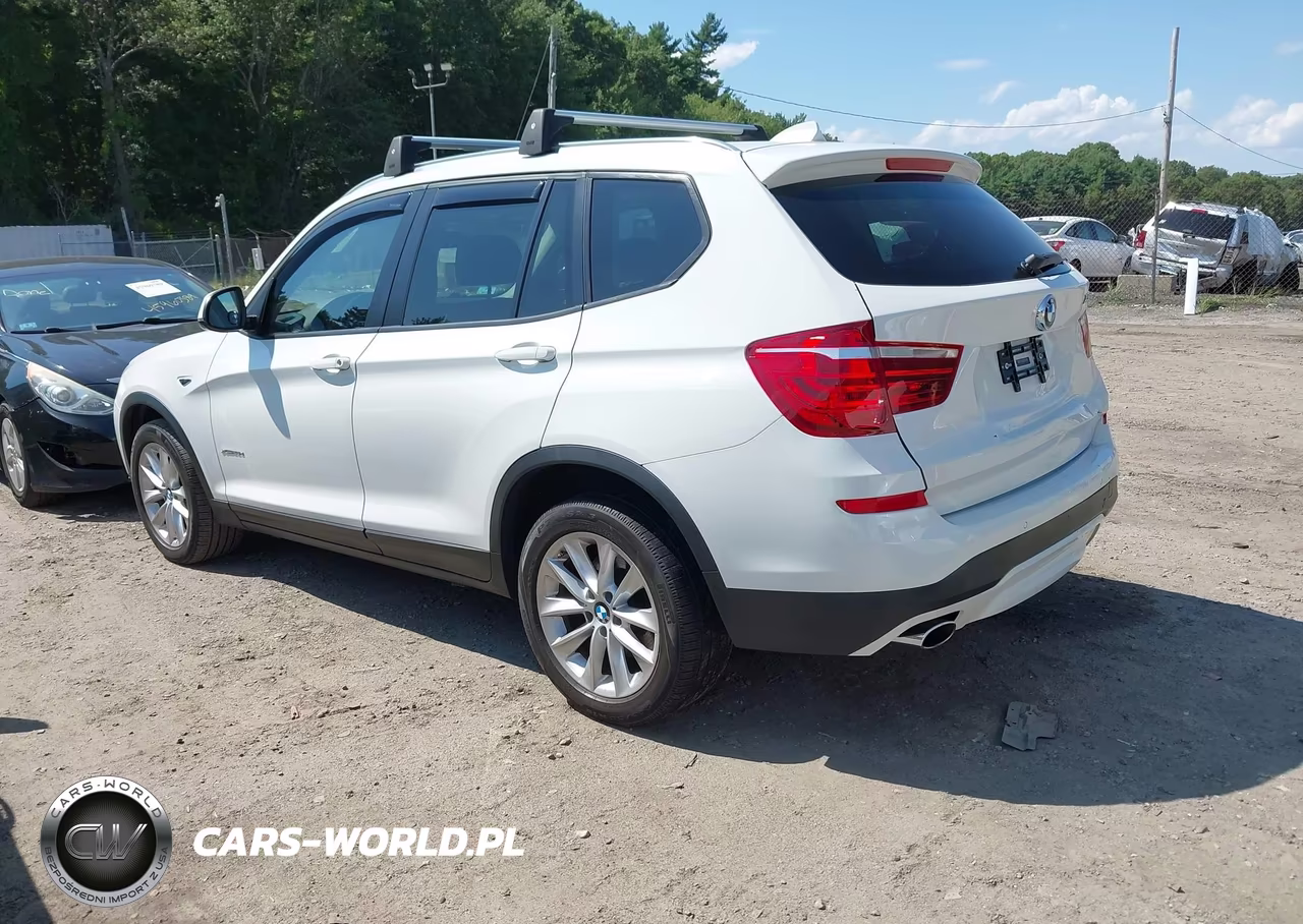 2016 BMW X3 xDrive28D VIN:5UXWY3C56G0N87132 - 3