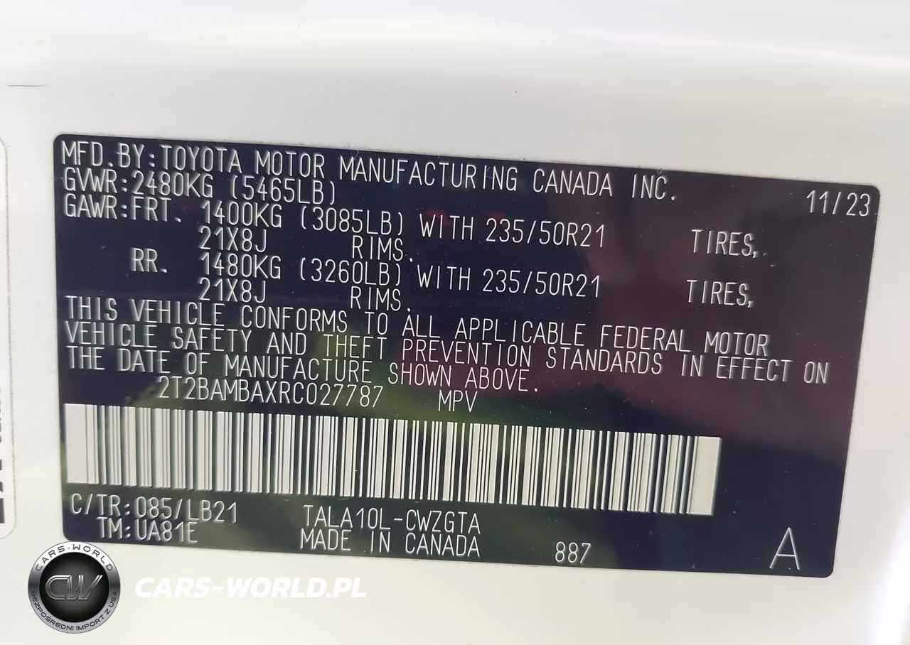 2024 Lexus Rx 350 Premium Plus VIN:2T2BAMBAXRC027787 - 9