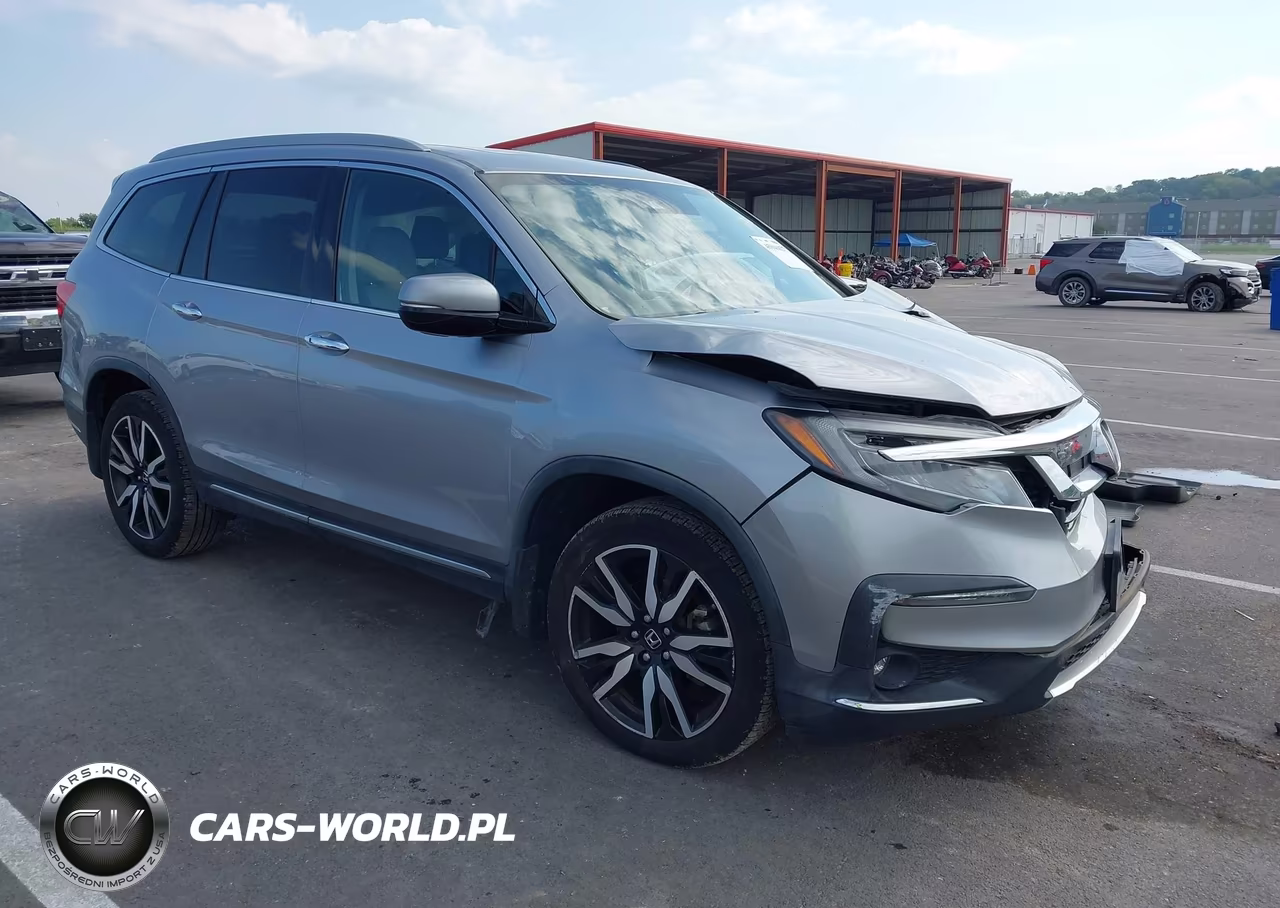 2019 Honda Pilot Elite VIN:5FNYF6H09KB074952 - 1