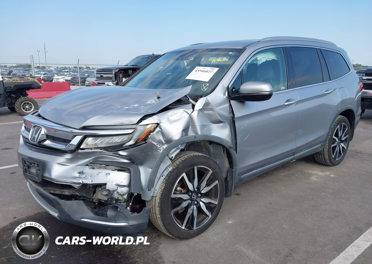 2019 Honda Pilot Elite VIN:5FNYF6H09KB074952 - 2