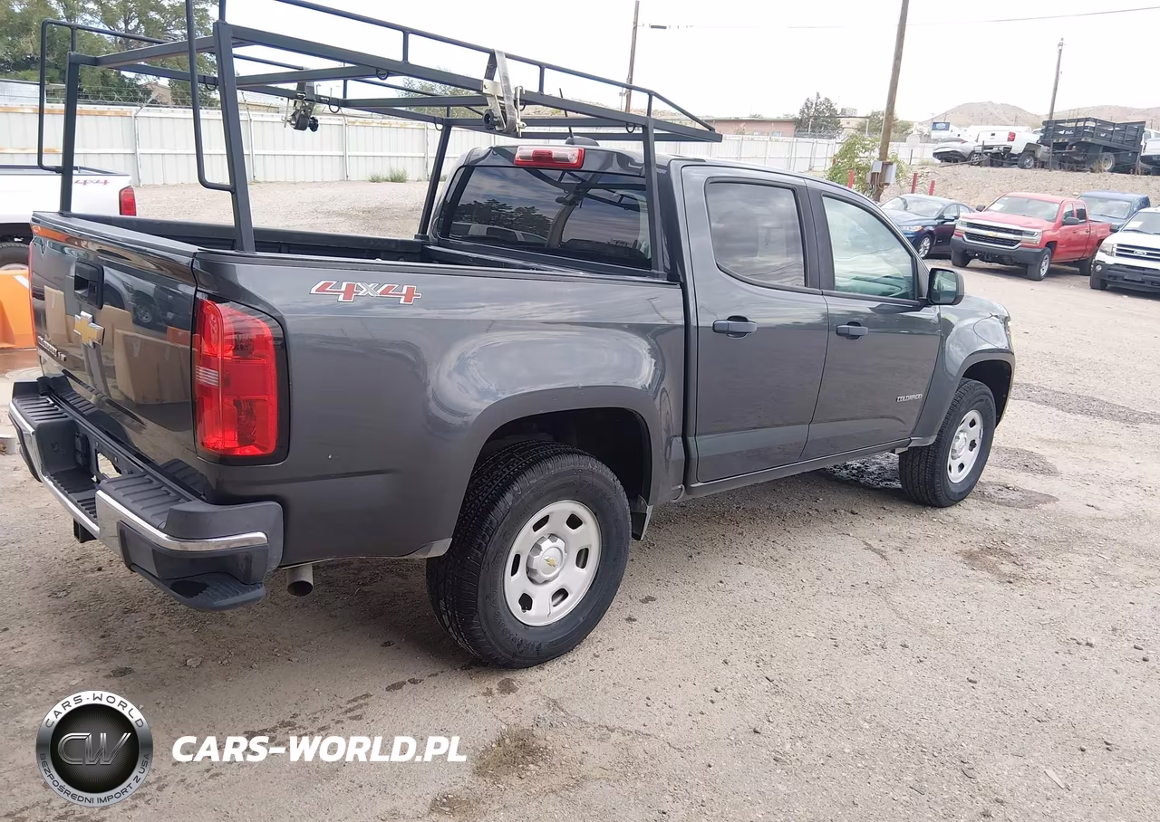 2017 Chevrolet Colorado 4Wd Wt VIN:1GCGTBEN0H1239799 - 4