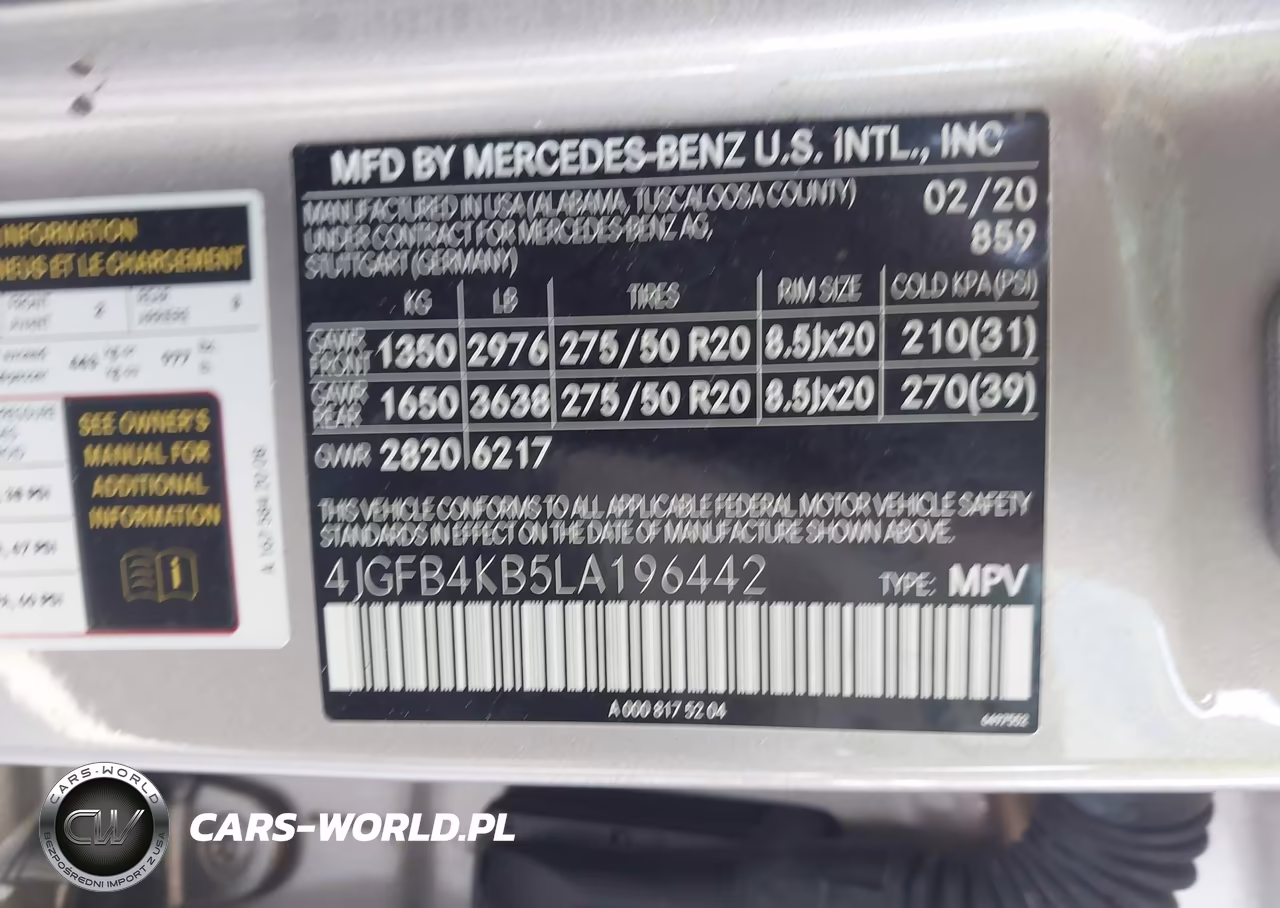 2020 Mercedes-Benz Gle 350 4Matic VIN:4JGFB4KB5LA196442 - 9