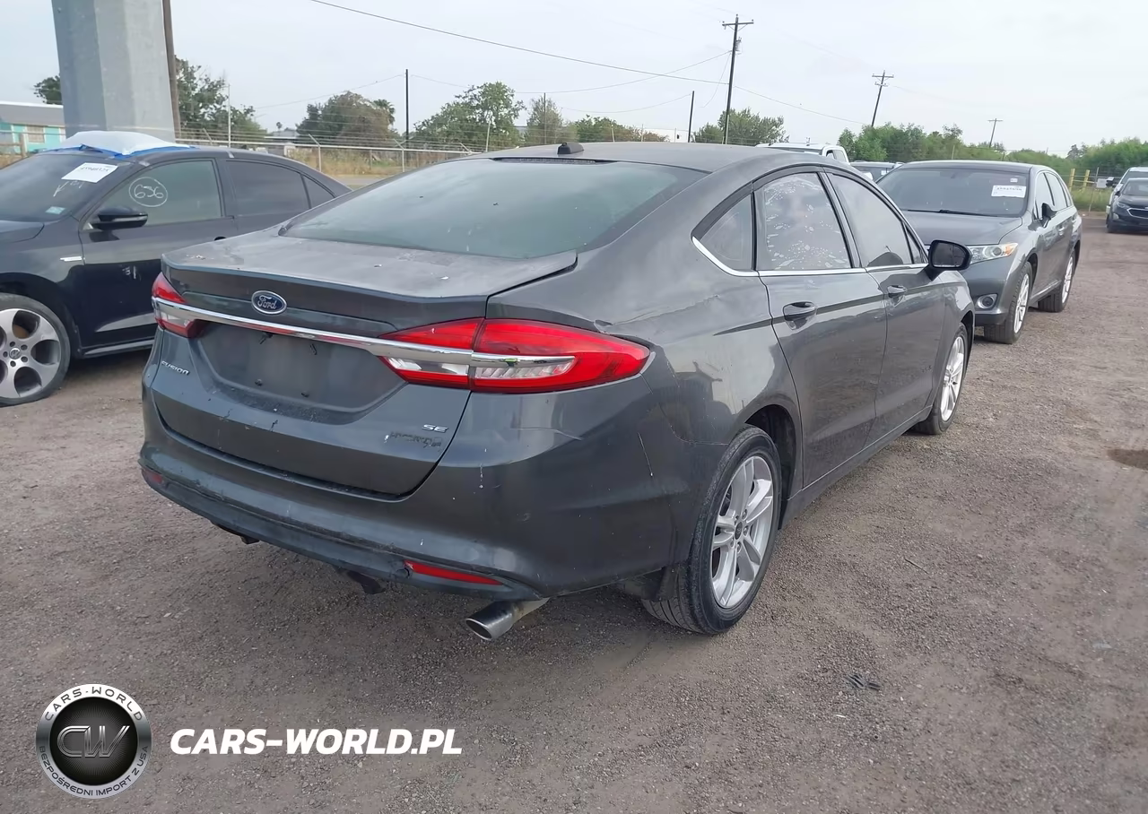 2018 Ford Fusion Hybrid Se VIN:3FA6P0LU4JR226134 - 4