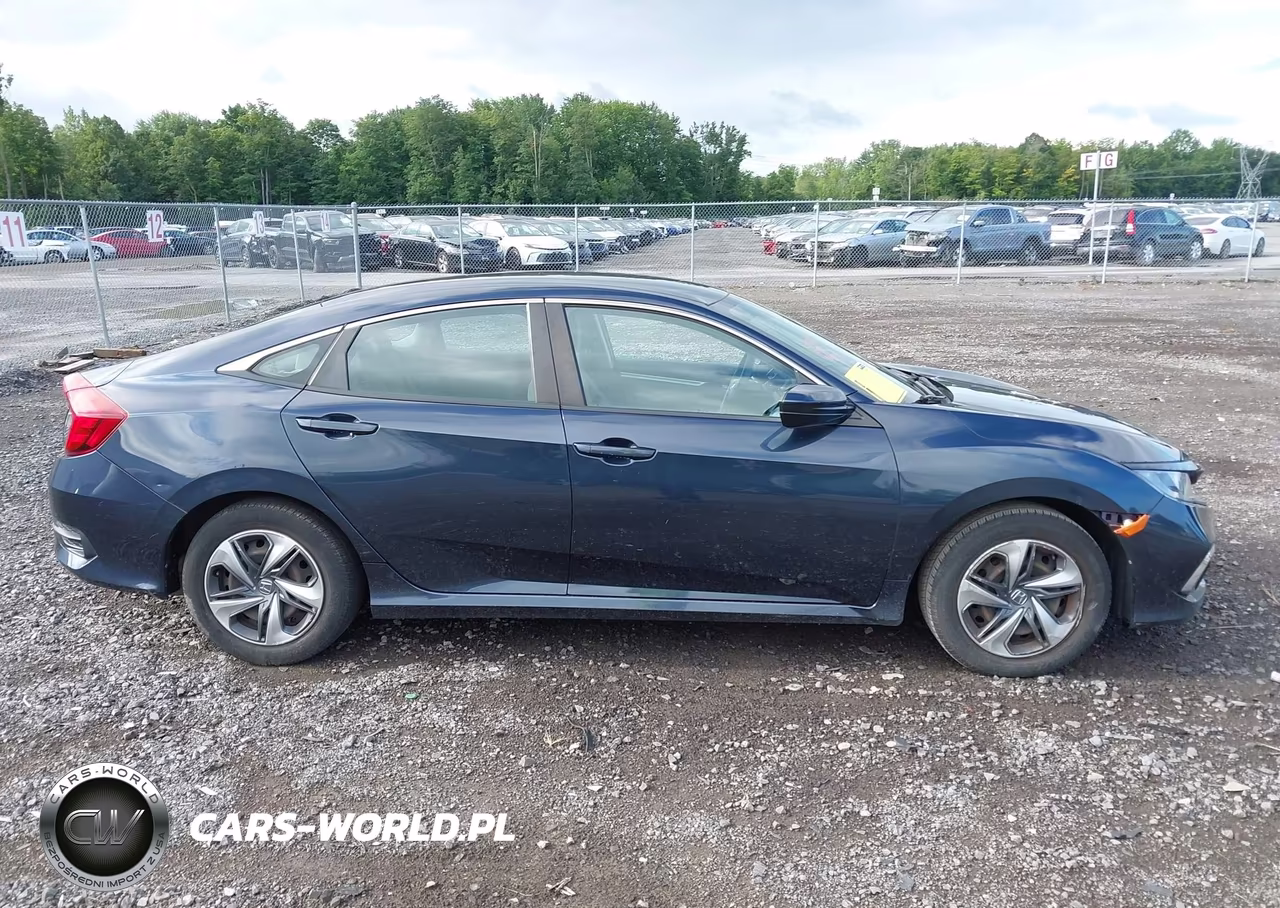 2019 Honda Civic Lx VIN:2HGFC2F60KH599362 - 13