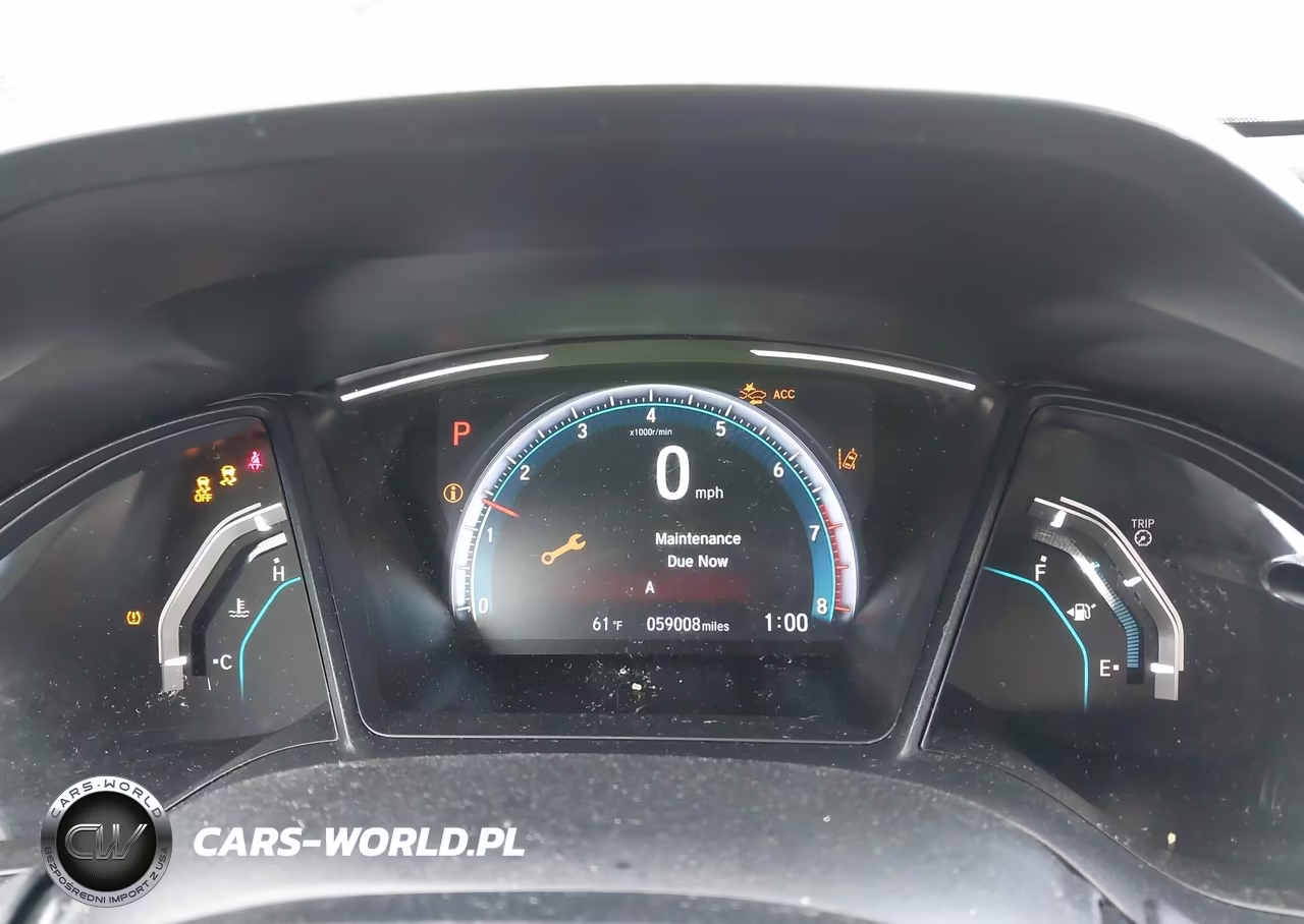 2019 Honda Civic Lx VIN:2HGFC2F60KH599362 - 7