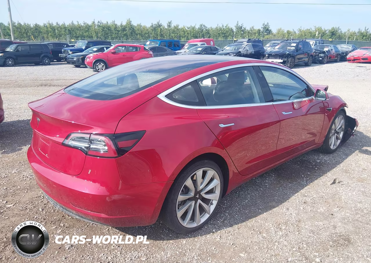 2018 Tesla Model 3 Long Range-Mid Range VIN:5YJ3E1EA2JF049077 - 4