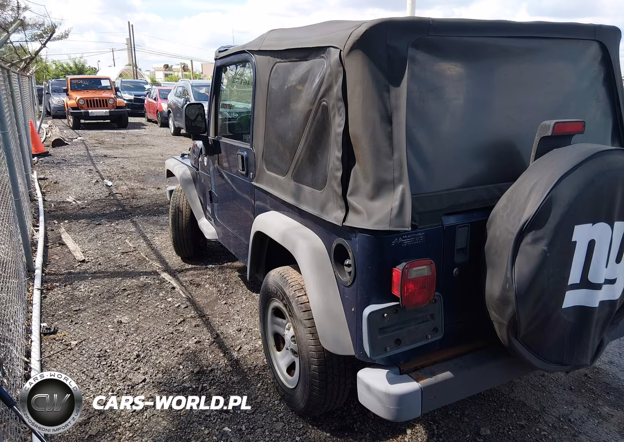 2005 Jeep Wrangler Se VIN:1J4FA29S05P312268 - 3