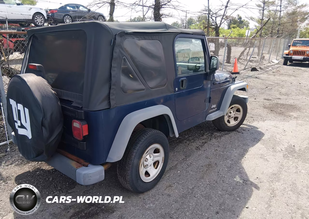 2005 Jeep Wrangler Se VIN:1J4FA29S05P312268 - 4