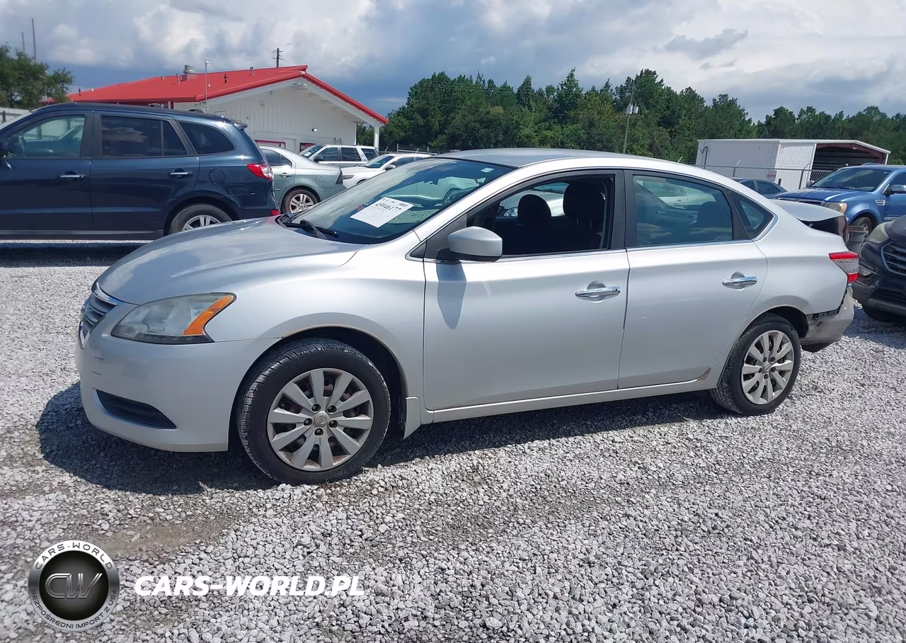 2014 Nissan Sentra S VIN:3N1AB7AP9EL694459 - 15