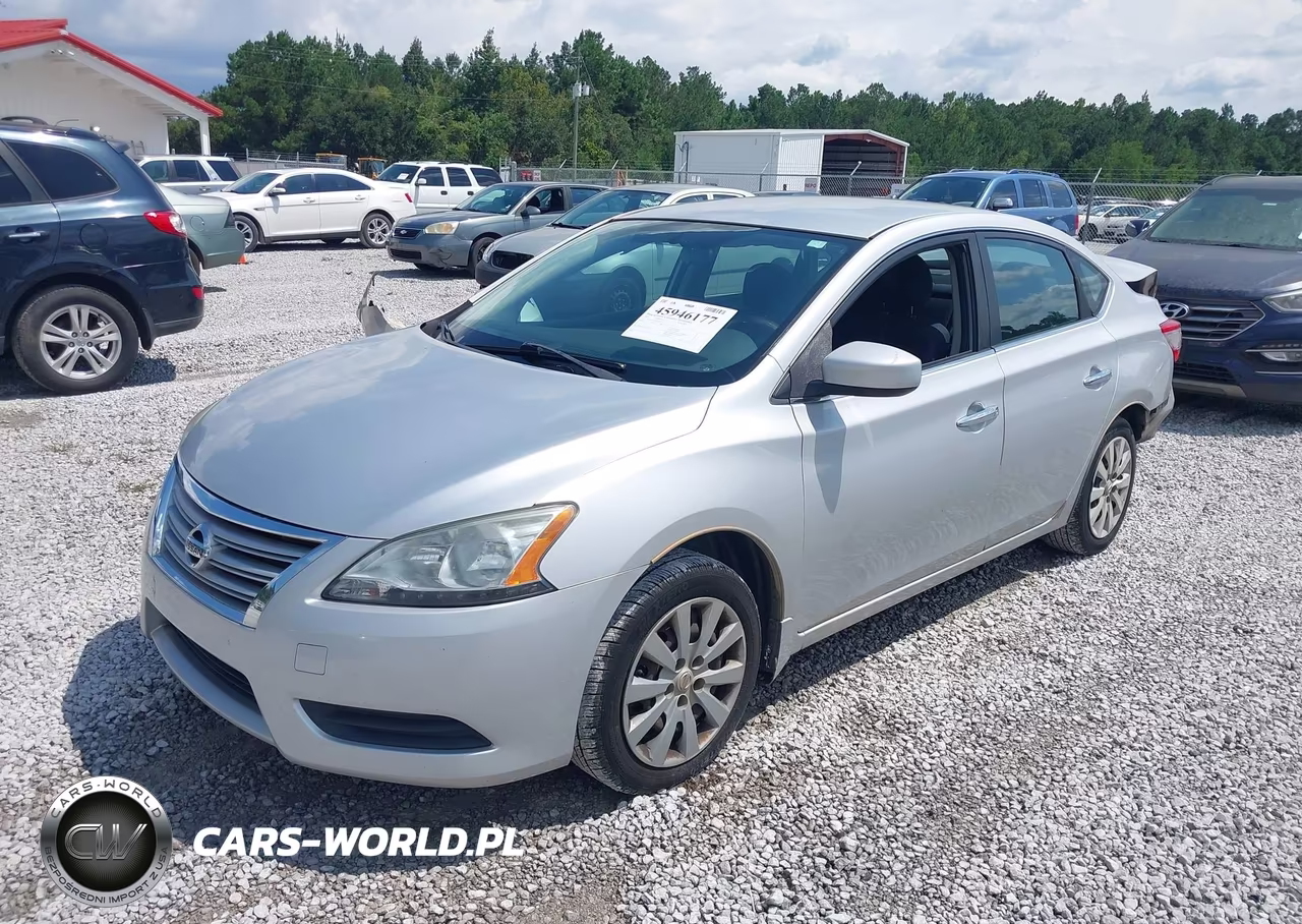 2014 Nissan Sentra S VIN:3N1AB7AP9EL694459 - 2