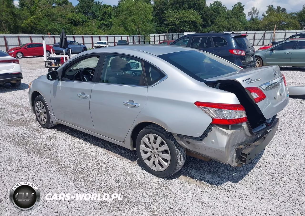 2014 Nissan Sentra S VIN:3N1AB7AP9EL694459 - 3