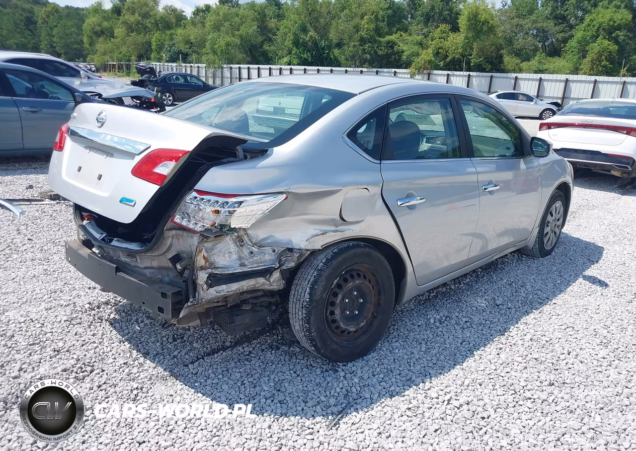 2014 Nissan Sentra S VIN:3N1AB7AP9EL694459 - 6