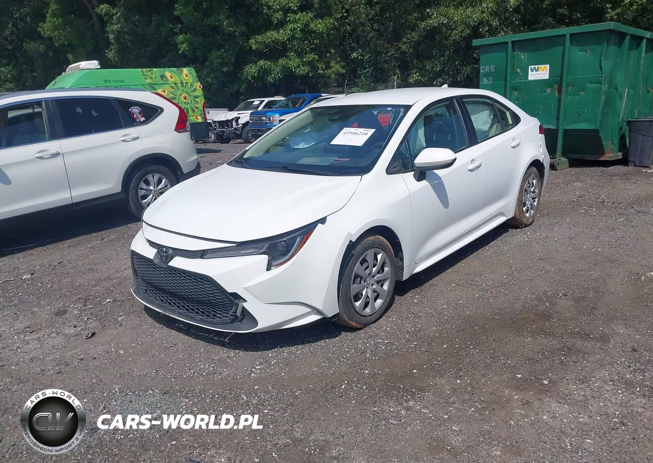 2022 Toyota Corolla Le VIN:JTDEPMAE0NJ193772 - 2