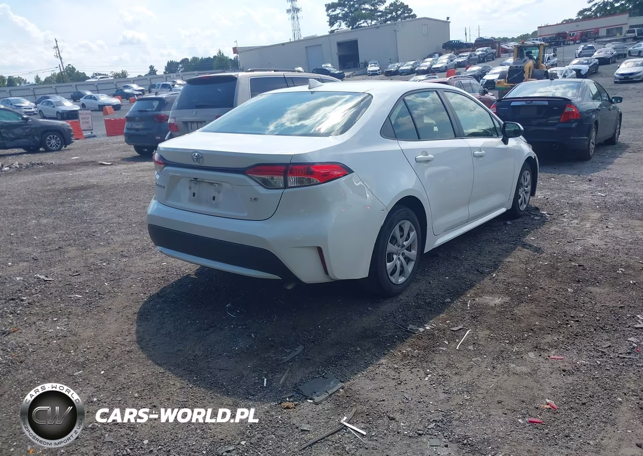 2022 Toyota Corolla Le VIN:JTDEPMAE0NJ193772 - 4