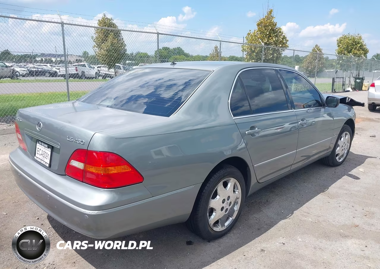 2003 Lexus Ls 430 VIN:JTHBN30F330118238 - 4