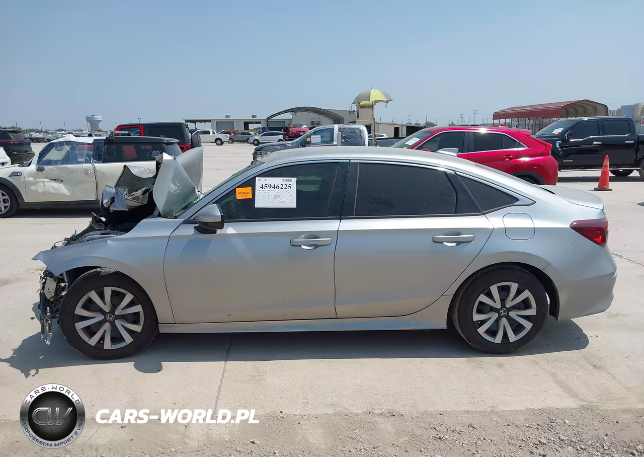 2026 Honda Civic Lx VIN:2HGFE2F24TH537438 - 15