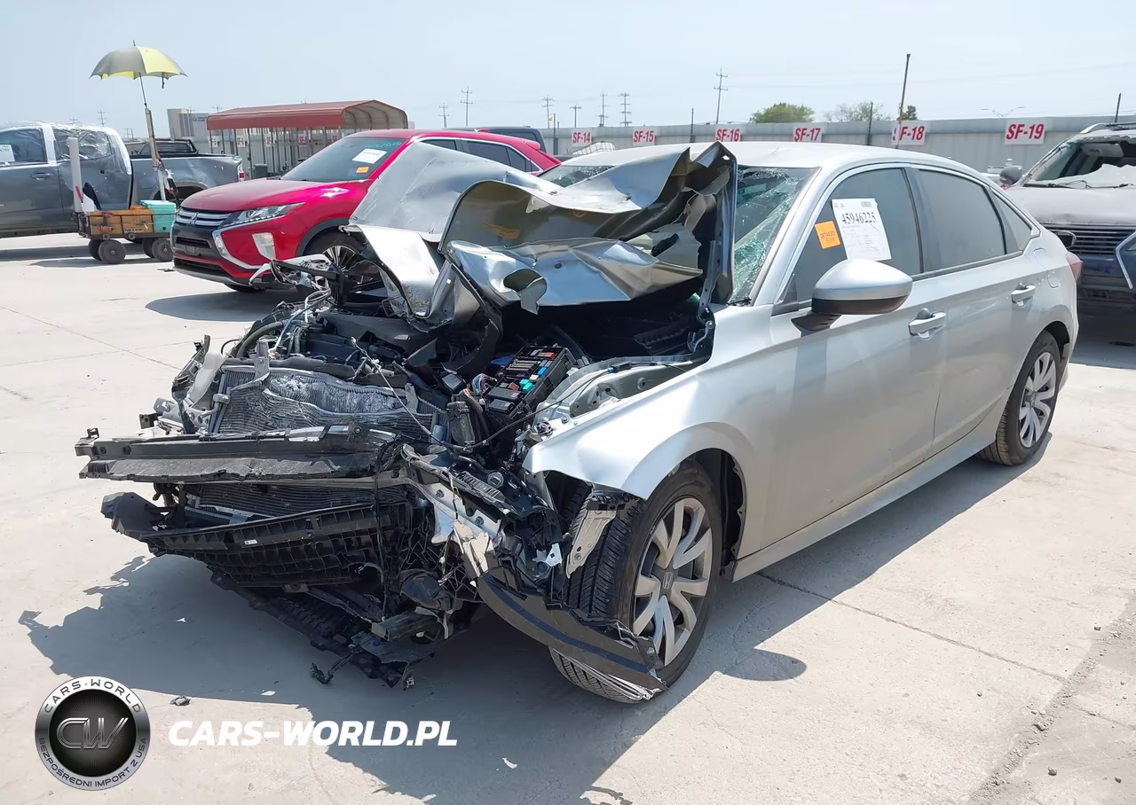 2026 Honda Civic Lx VIN:2HGFE2F24TH537438 - 2