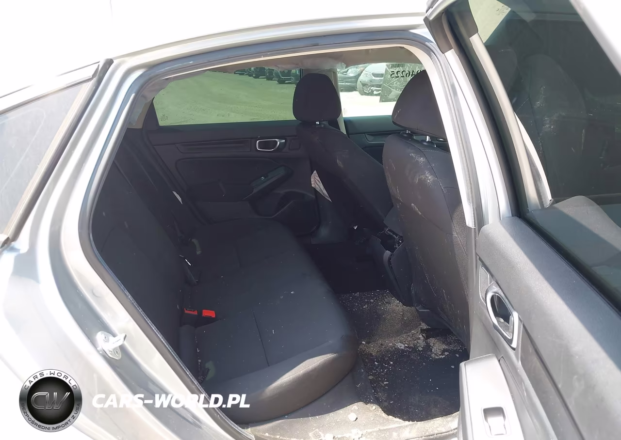 2026 Honda Civic Lx VIN:2HGFE2F24TH537438 - 8
