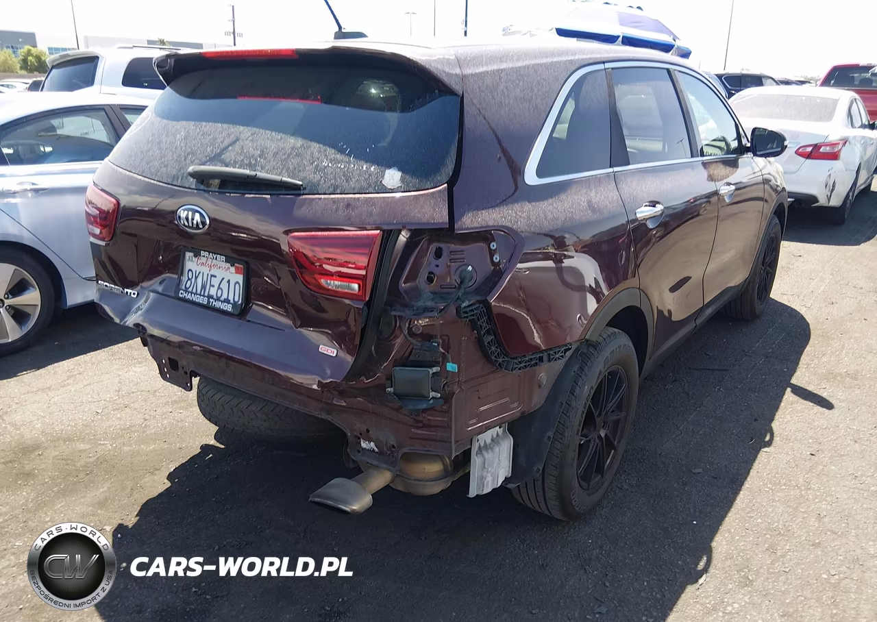 2019 Kia Sorento 2.4L Lx VIN:5XYPG4A38KG574711 - 4