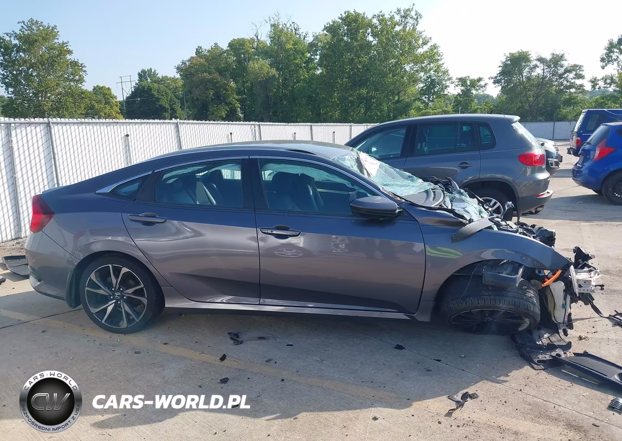 2019 Honda Civic Sport VIN:2HGFC2F88KH576557 - 14