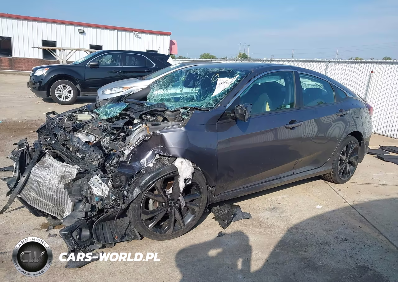 2019 Honda Civic Sport VIN:2HGFC2F88KH576557 - 2