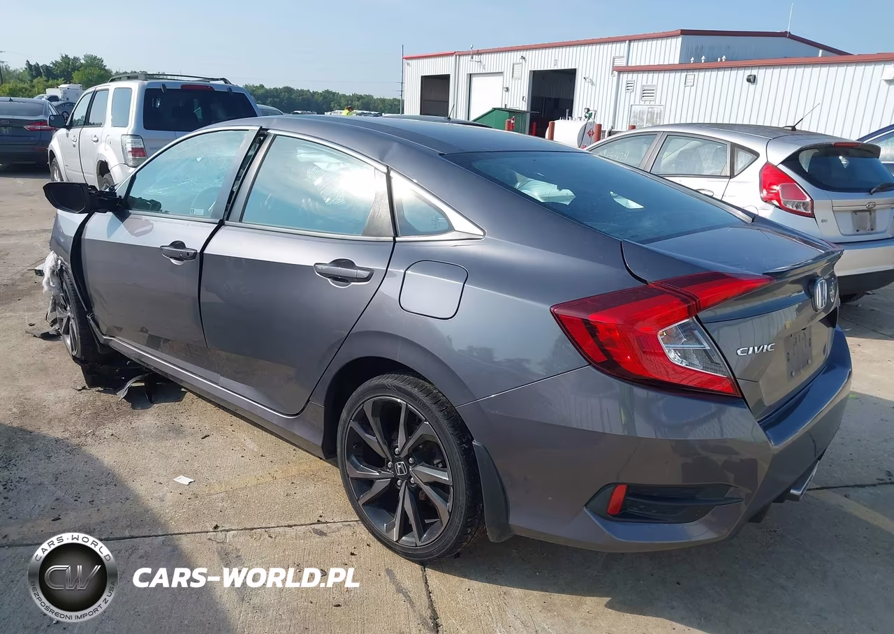 2019 Honda Civic Sport VIN:2HGFC2F88KH576557 - 3