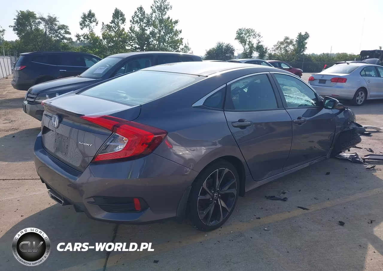2019 Honda Civic Sport VIN:2HGFC2F88KH576557 - 4