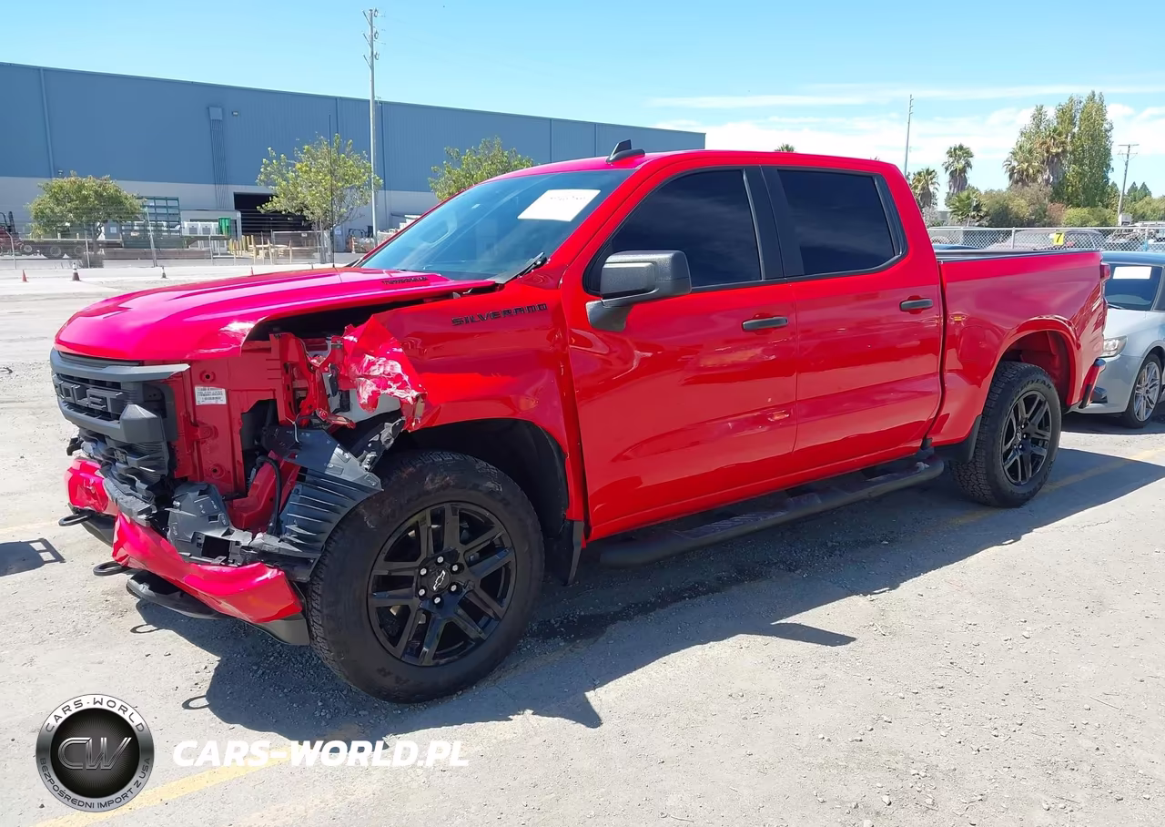 2025 Chevrolet Silverado 1500 2Wd Short Bed Custom VIN:1GCPABEK3SZ180347 - 2