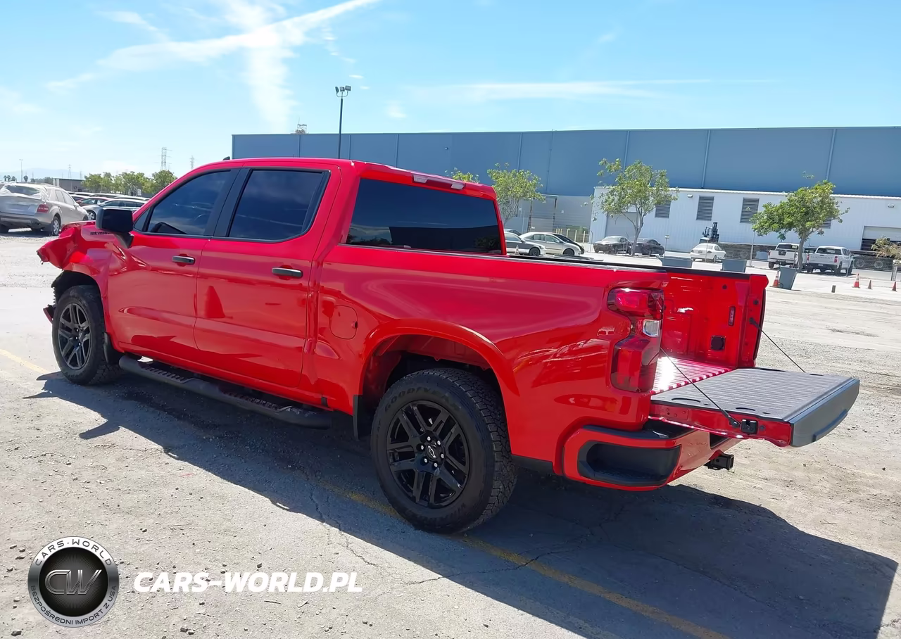 2025 Chevrolet Silverado 1500 2Wd Short Bed Custom VIN:1GCPABEK3SZ180347 - 3