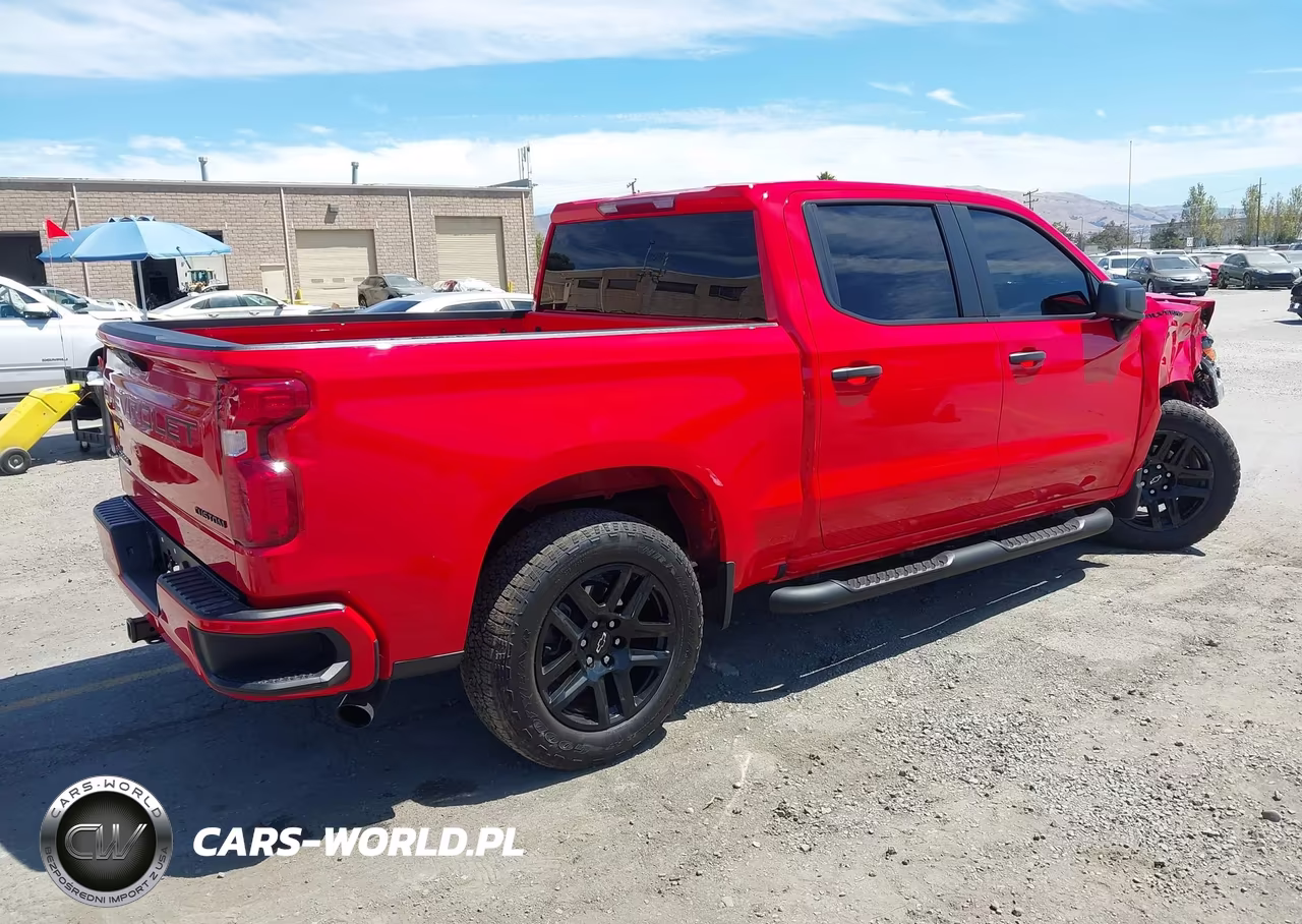 2025 Chevrolet Silverado 1500 2Wd Short Bed Custom VIN:1GCPABEK3SZ180347 - 4