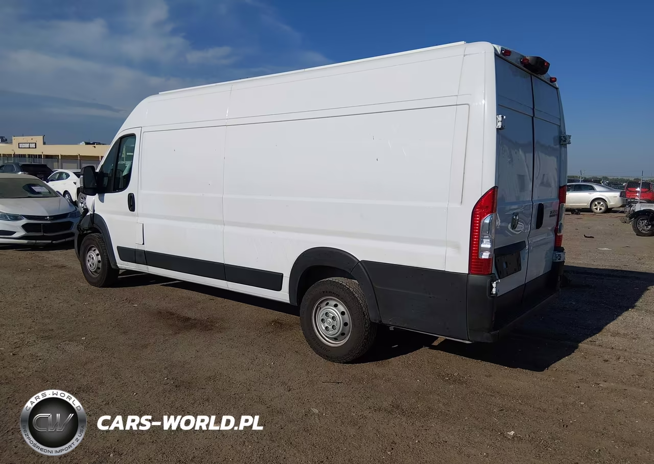2023 Ram Promaster 3500 Cargo Van High Roof 159 Wb Ext VIN:3C6MRVJG1PE500967 - 3