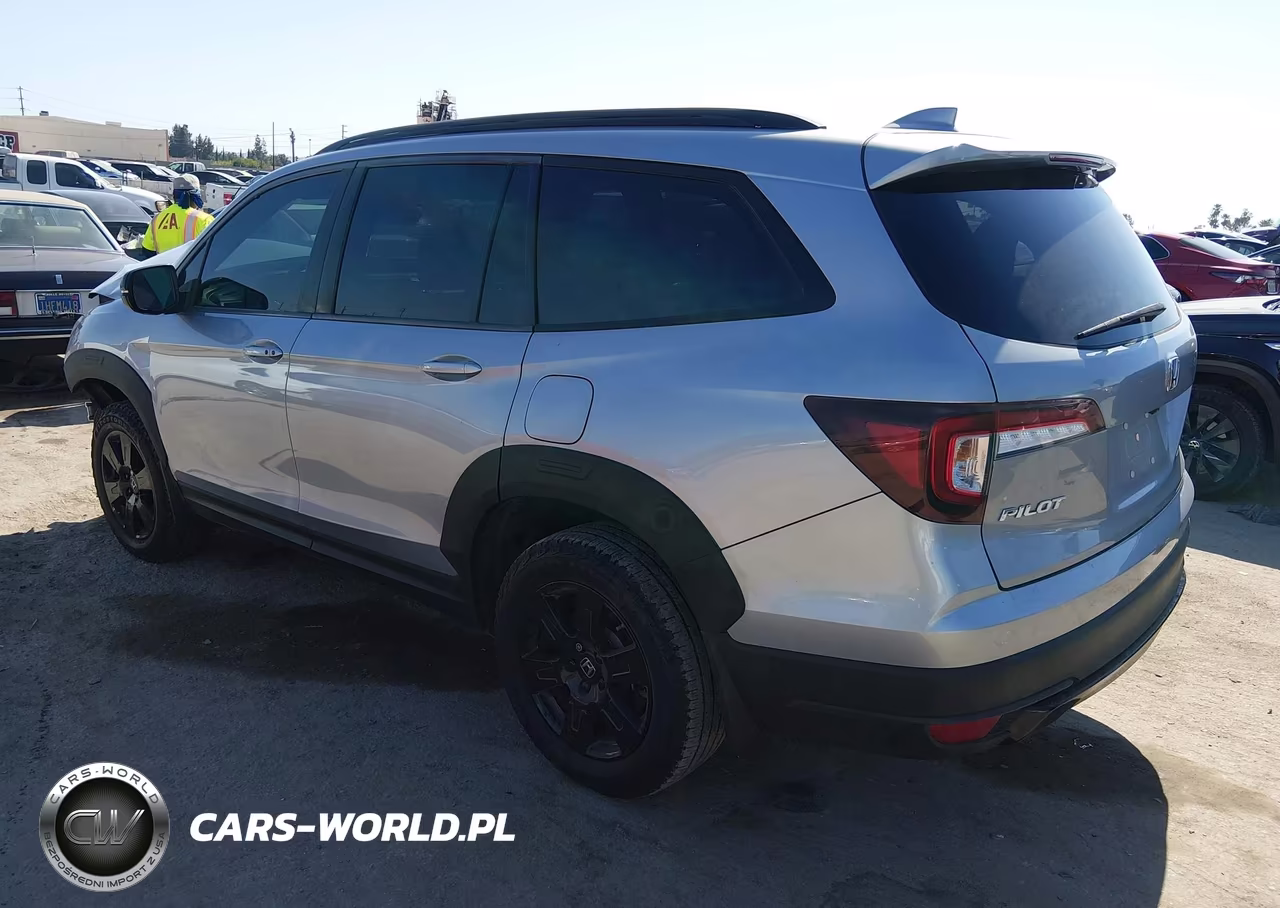 2022 Honda Pilot Awd Trailsport VIN:5FNYF6H85NB023054 - 3