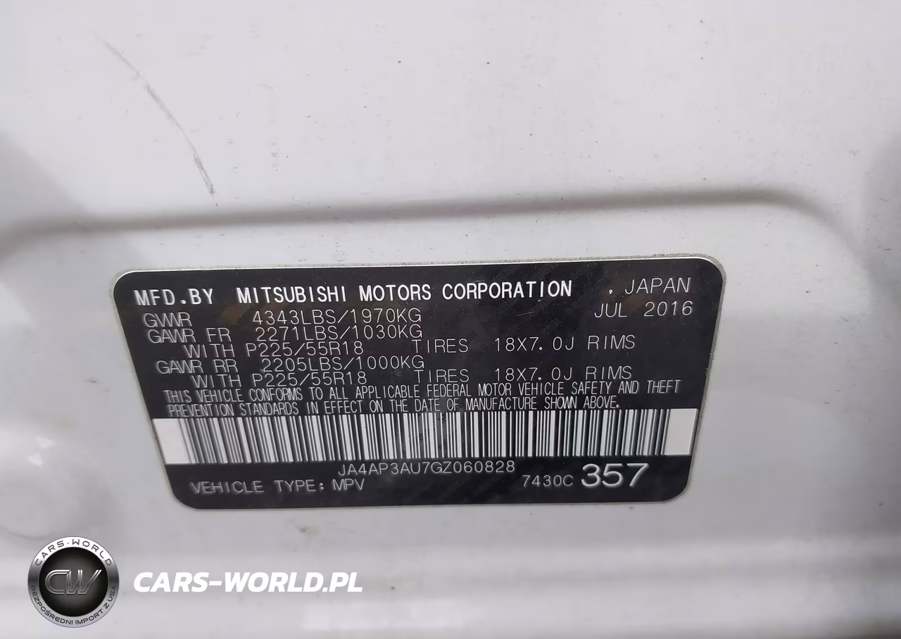 2016 Mitsubishi Outlander Sport 2.0 Es VIN:JA4AP3AU7GZ060828 - 9