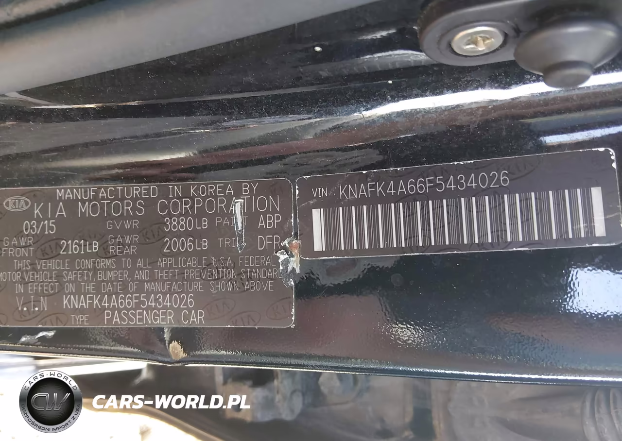 2015 Kia Forte Lx VIN:KNAFK4A66F5434026 - 9