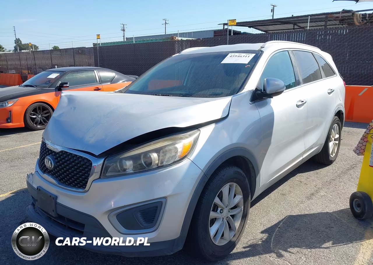 2016 Kia Sorento 2.4L Lx VIN:5XYPG4A3XGG017760 - 2