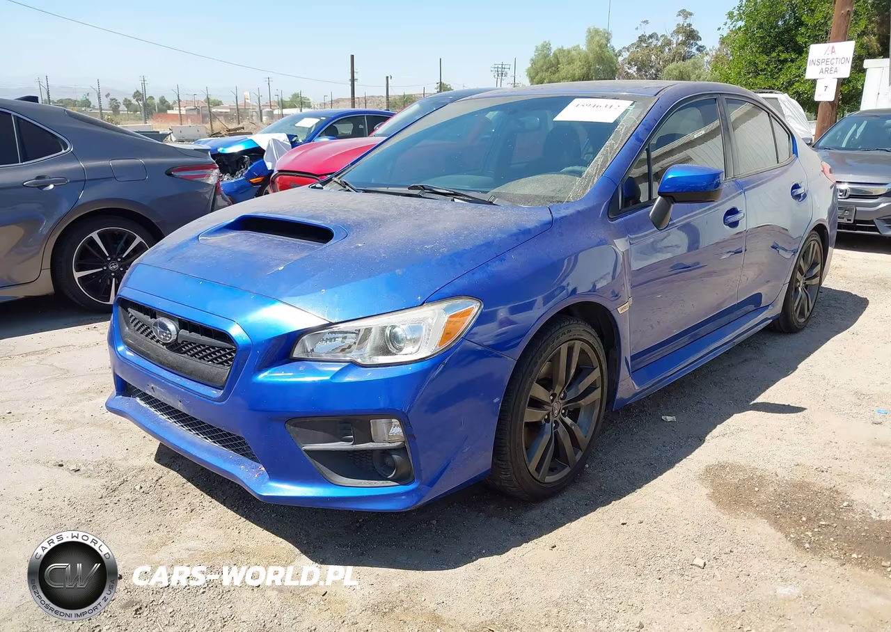 2016 Subaru Wrx Premium VIN:JF1VA1E67G8814900 - 2