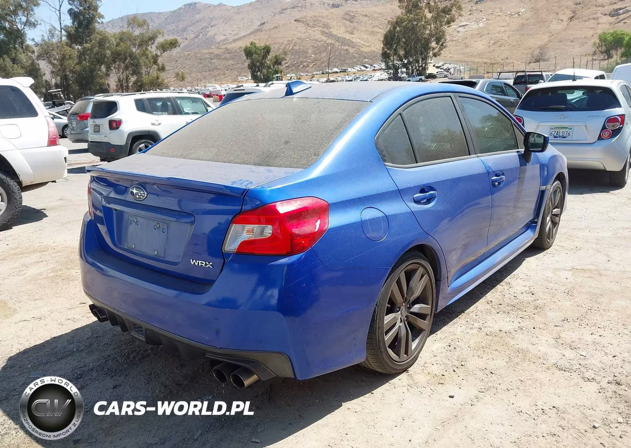 2016 Subaru Wrx Premium VIN:JF1VA1E67G8814900 - 4
