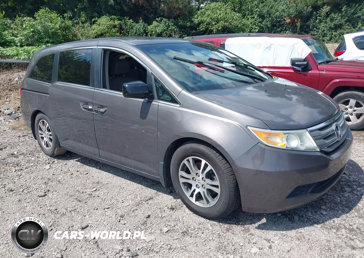 2011 Honda Odyssey Ex-L VIN:5FNRL5H63BB099244 - 1