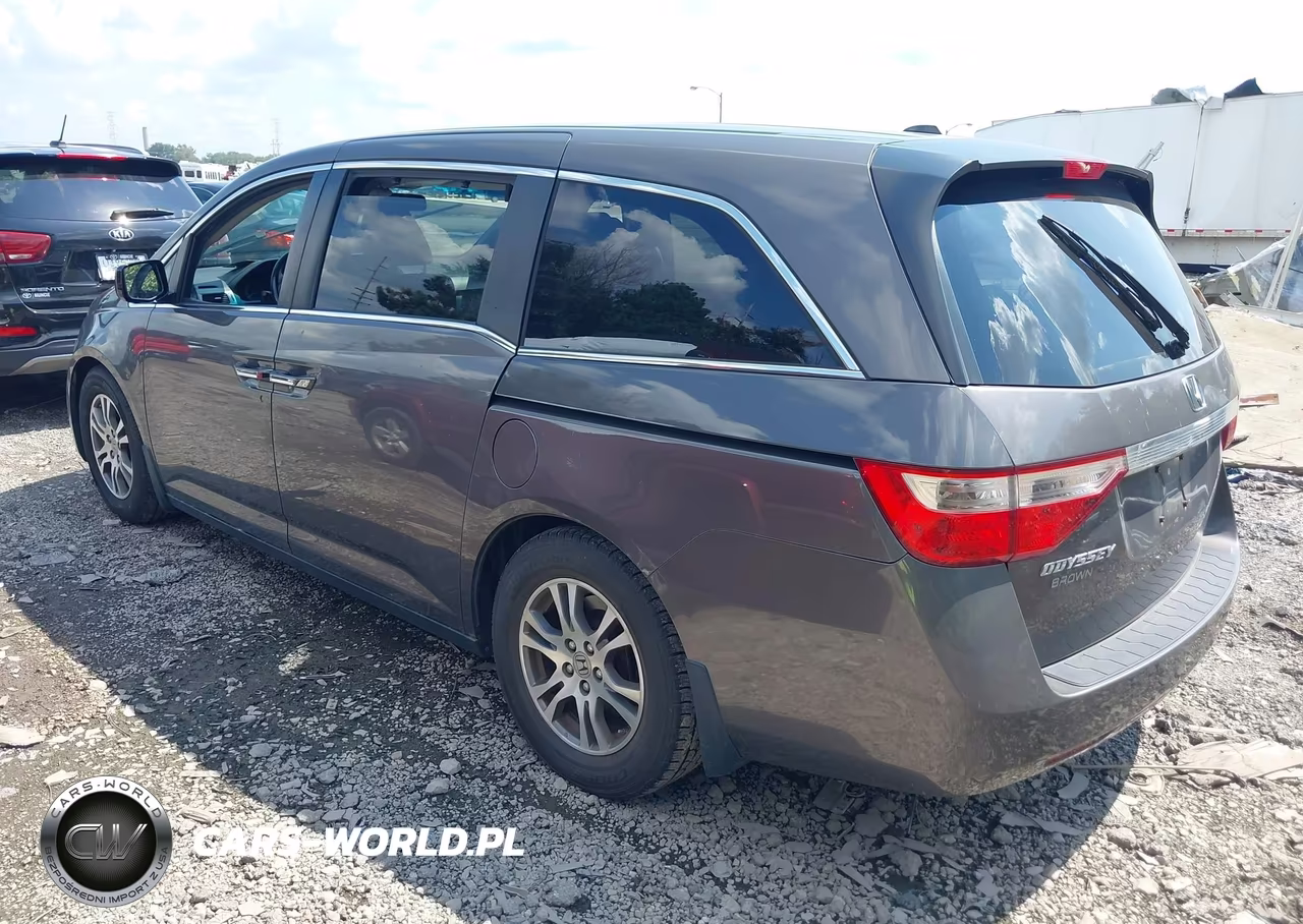 2011 Honda Odyssey Ex-L VIN:5FNRL5H63BB099244 - 3
