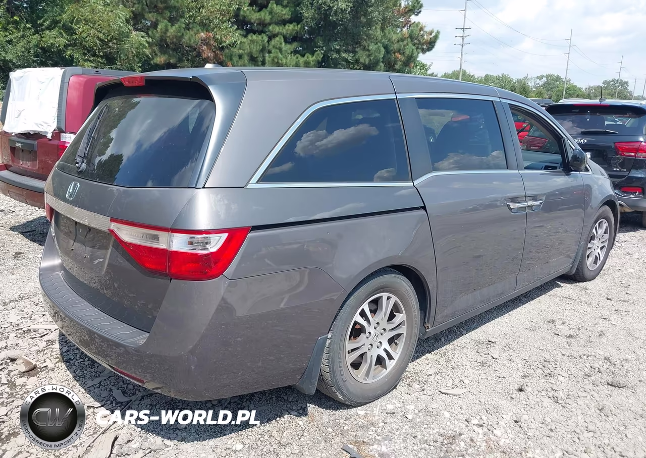 2011 Honda Odyssey Ex-L VIN:5FNRL5H63BB099244 - 4