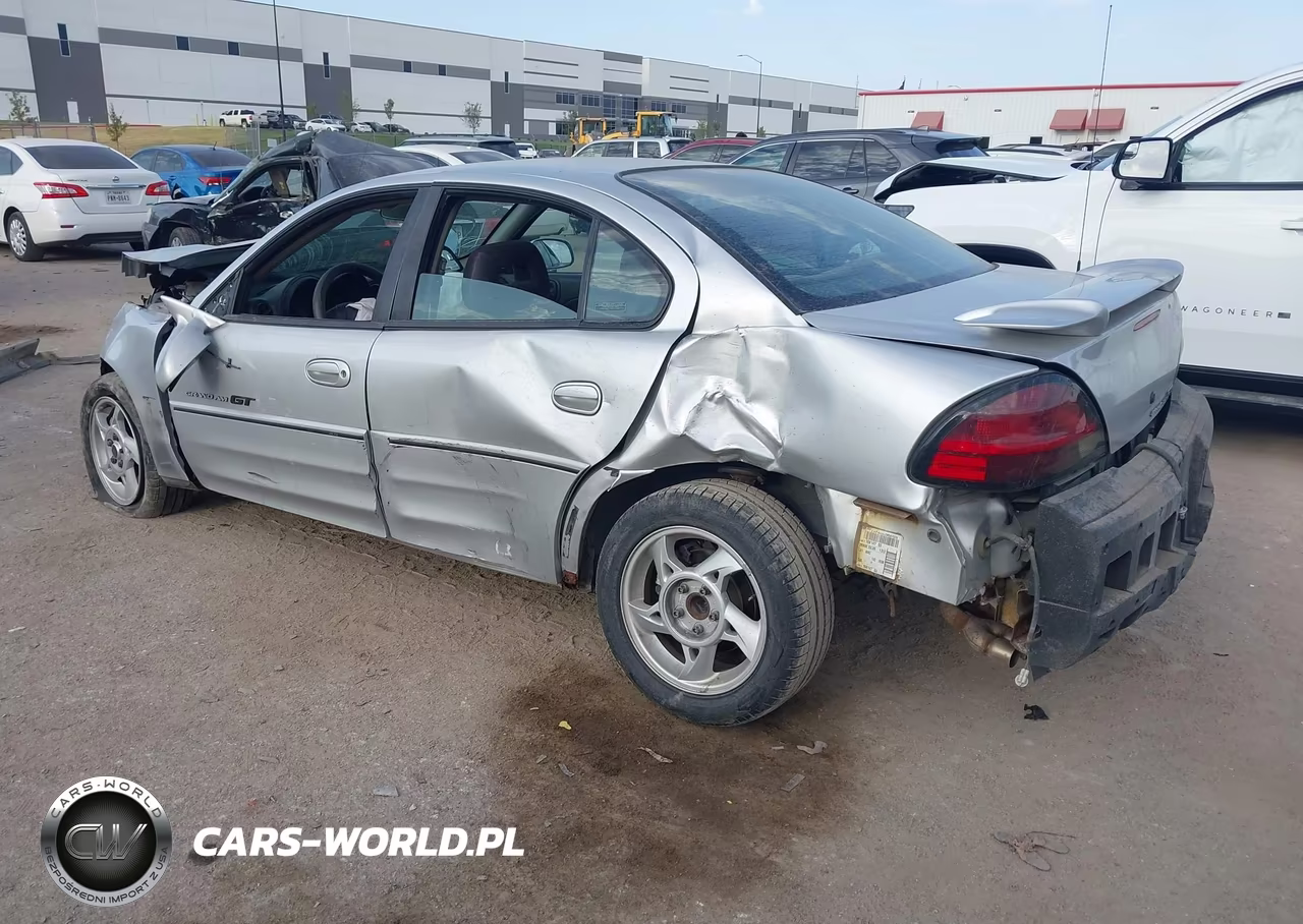 2002 Pontiac Grand Am Gt VIN:1G2NW52E02M567576 - 3