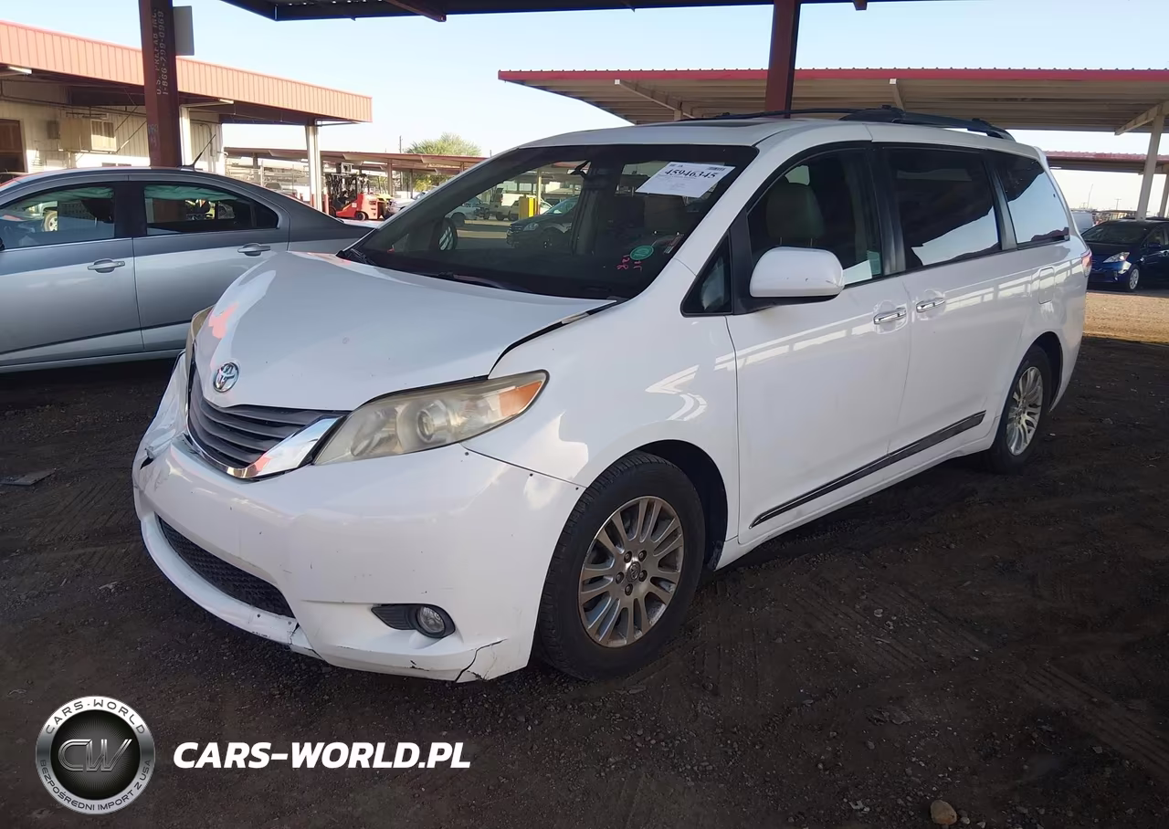 2012 Toyota Sienna Xle V6 8 Passenger VIN:5TDYK3DC4CS254993 - 2