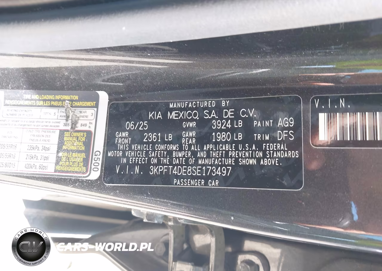 2025 Kia K4 Lxs VIN:3KPFT4DE8SE173497 - 9